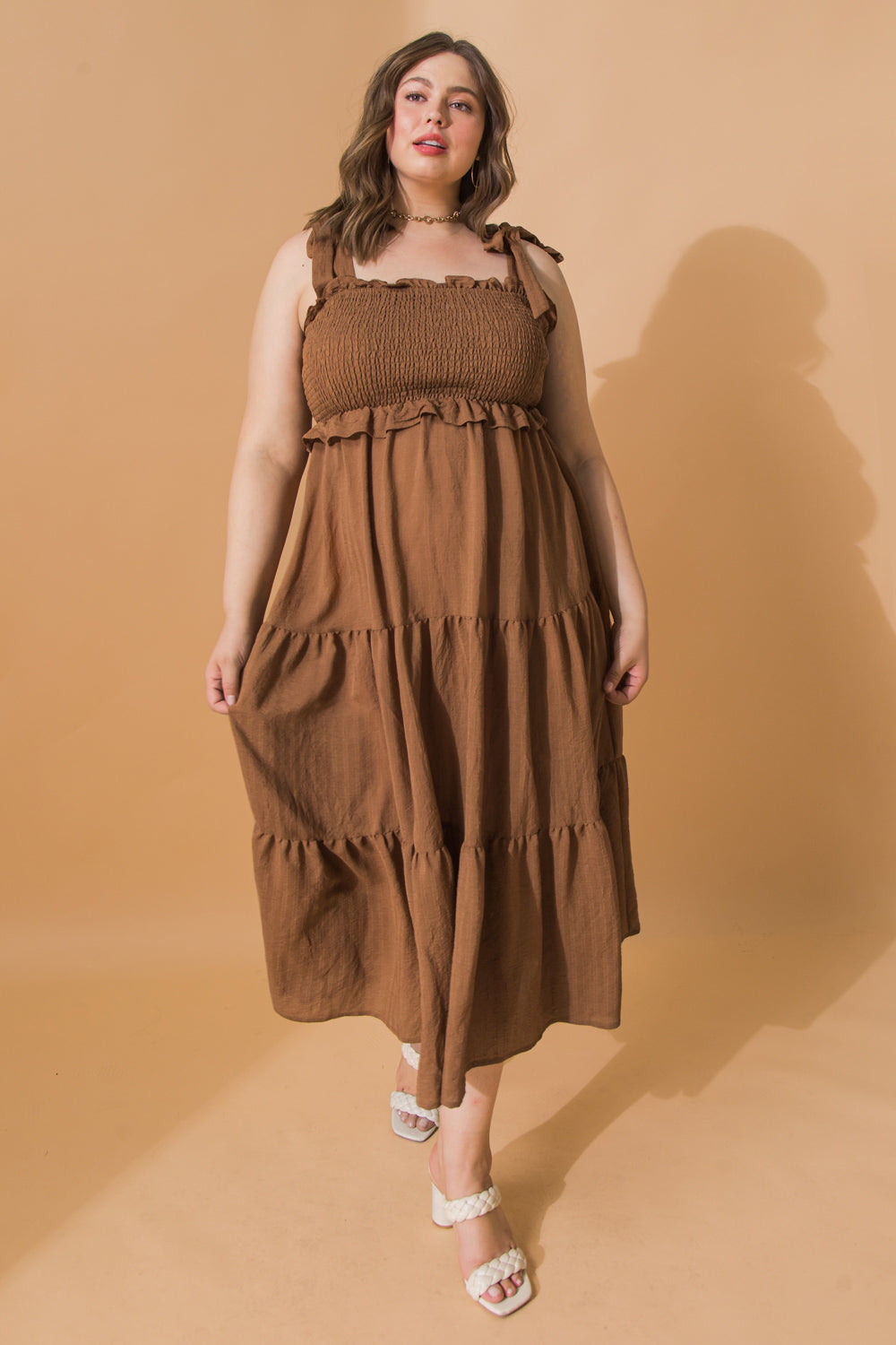 SAVE YOUR TEARS MIDI DRESS Flying Tomato