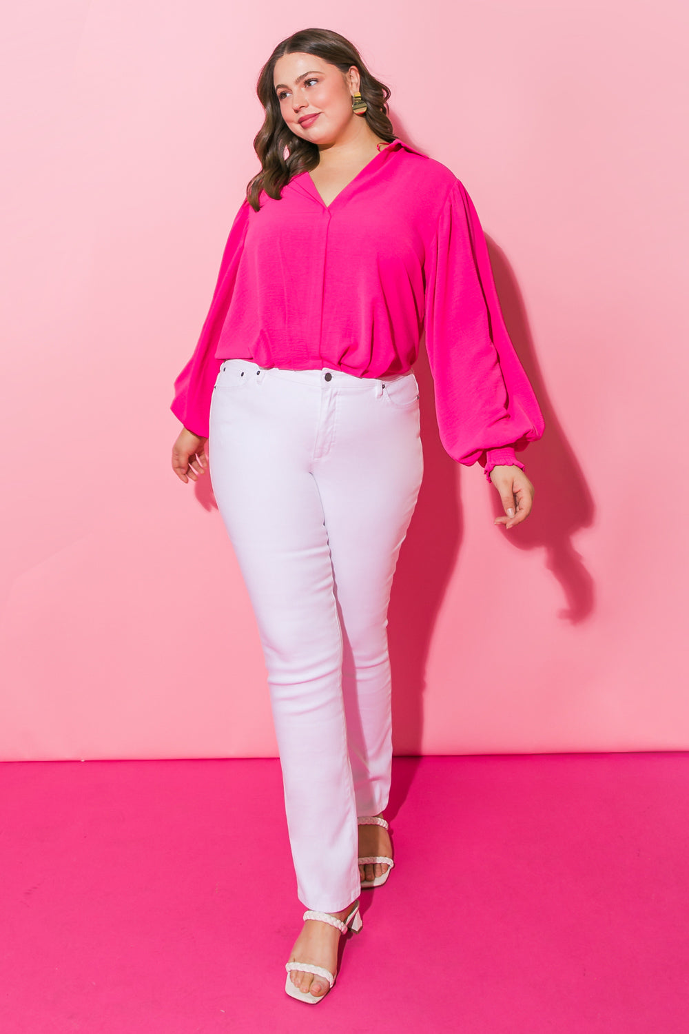 MILES BETWEEN US WOVEN TOP Flying Tomato