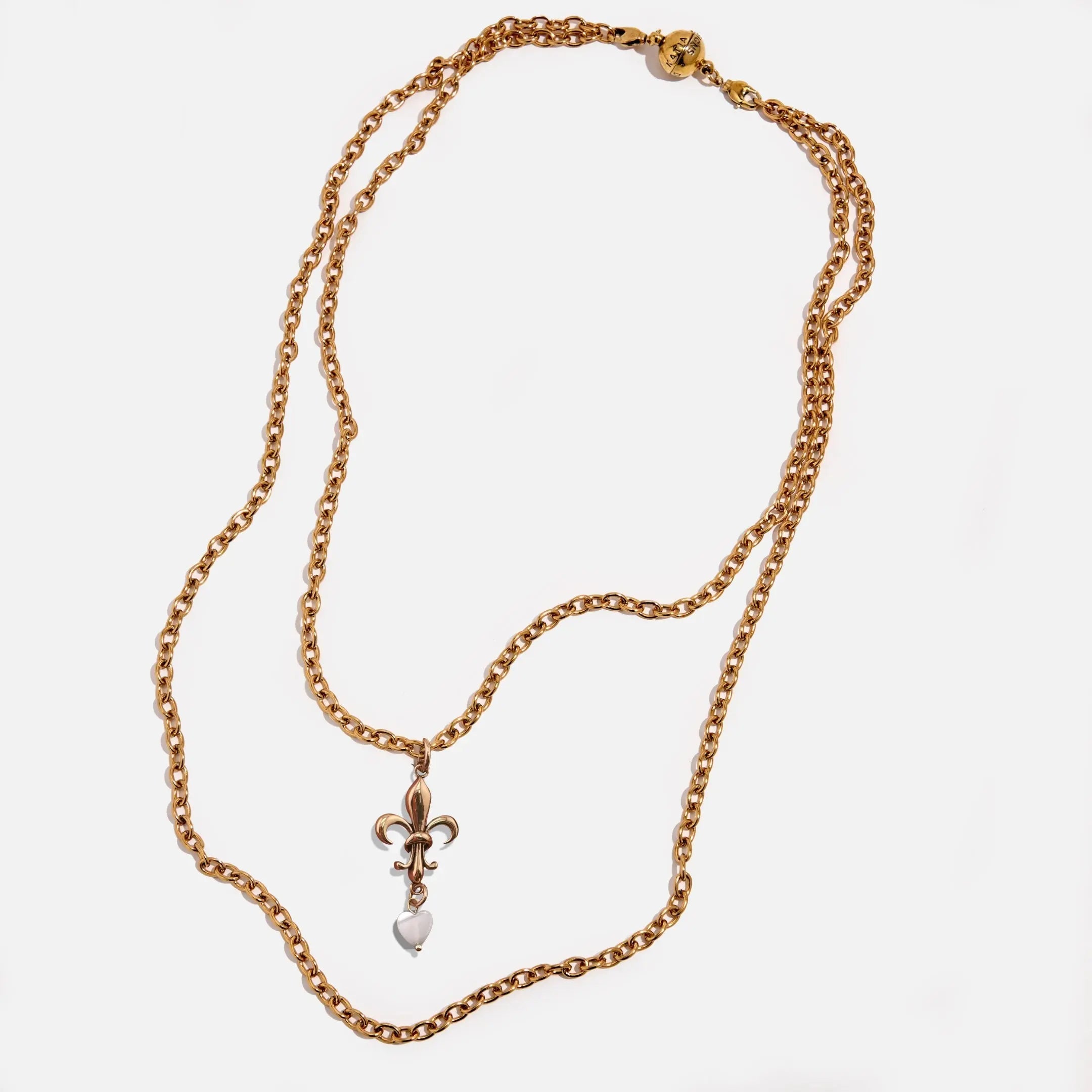 Love Fleur-de-Lis Essential Necklace Katia Designs