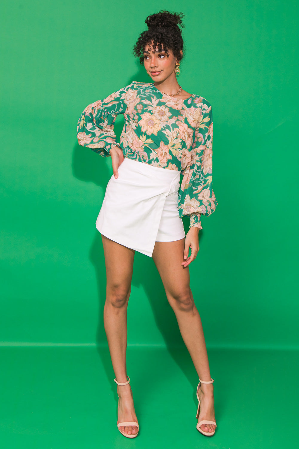 DAYBREAK SKYLINE WOVEN TOP Flying Tomato