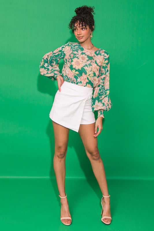 DAYBREAK SKYLINE WOVEN TOP Flying Tomato