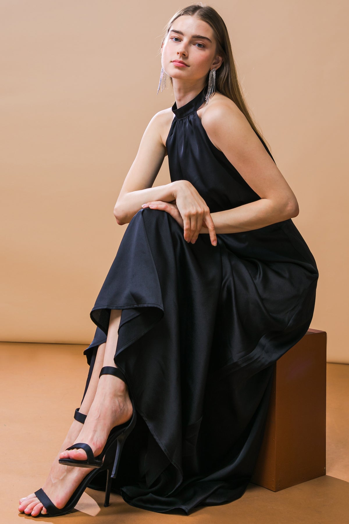LOOKBOOK FAVORITE WOVEN MIDI DRESS Flying Tomato