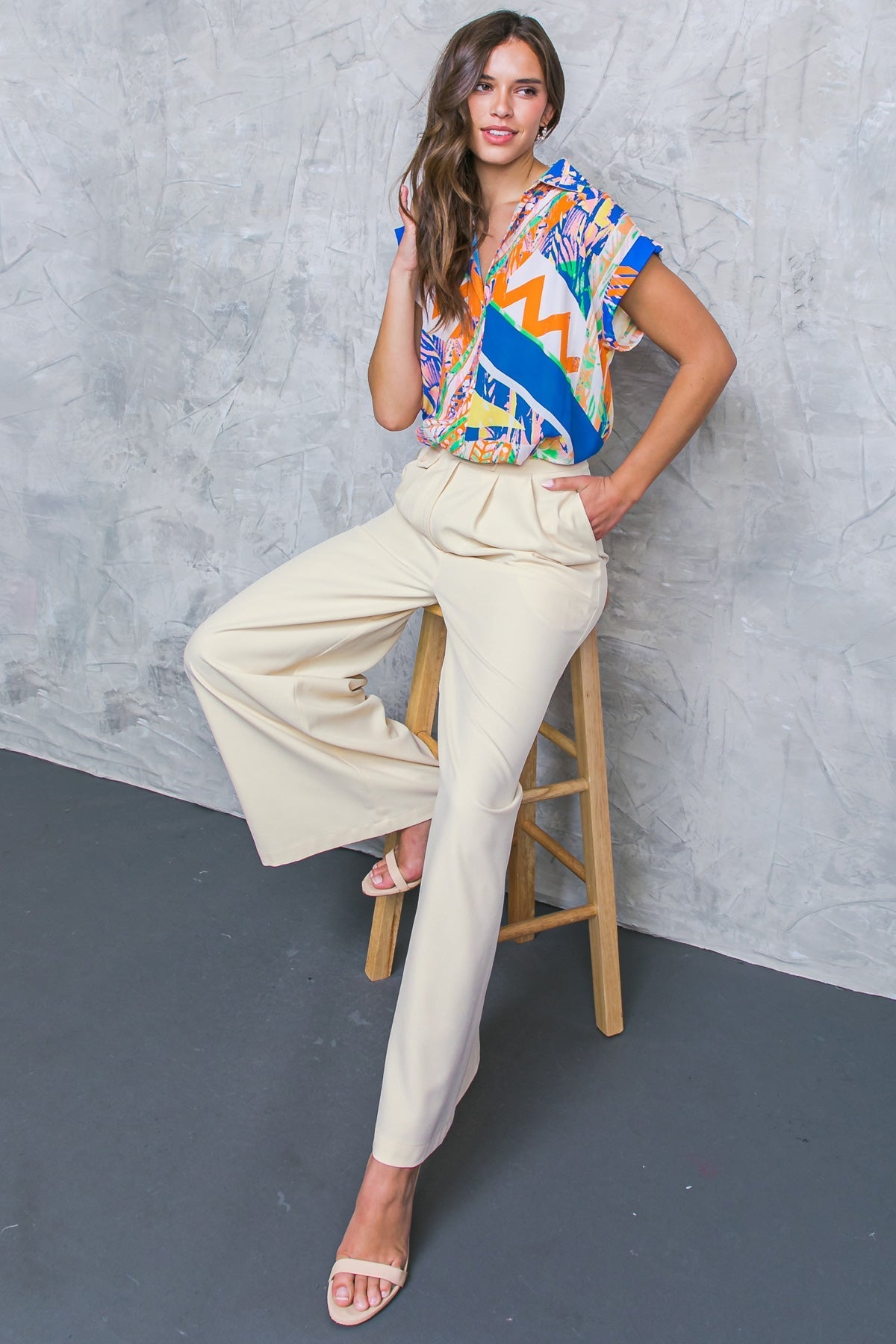 DELICATE FEELINGS WOVEN PANTS Flying Tomato