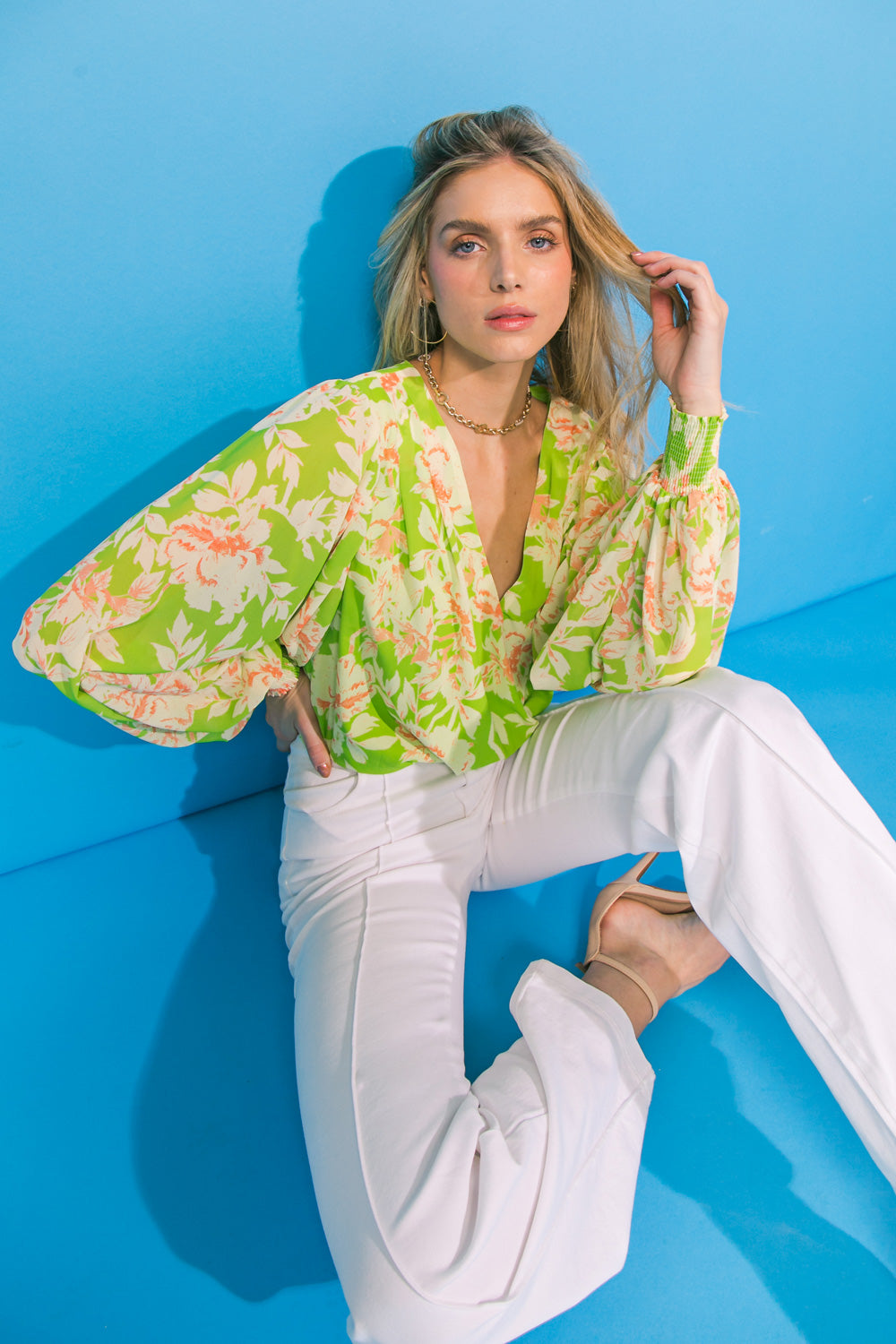 SWEET NOTHINGS WOVEN BODYSUIT Flying Tomato