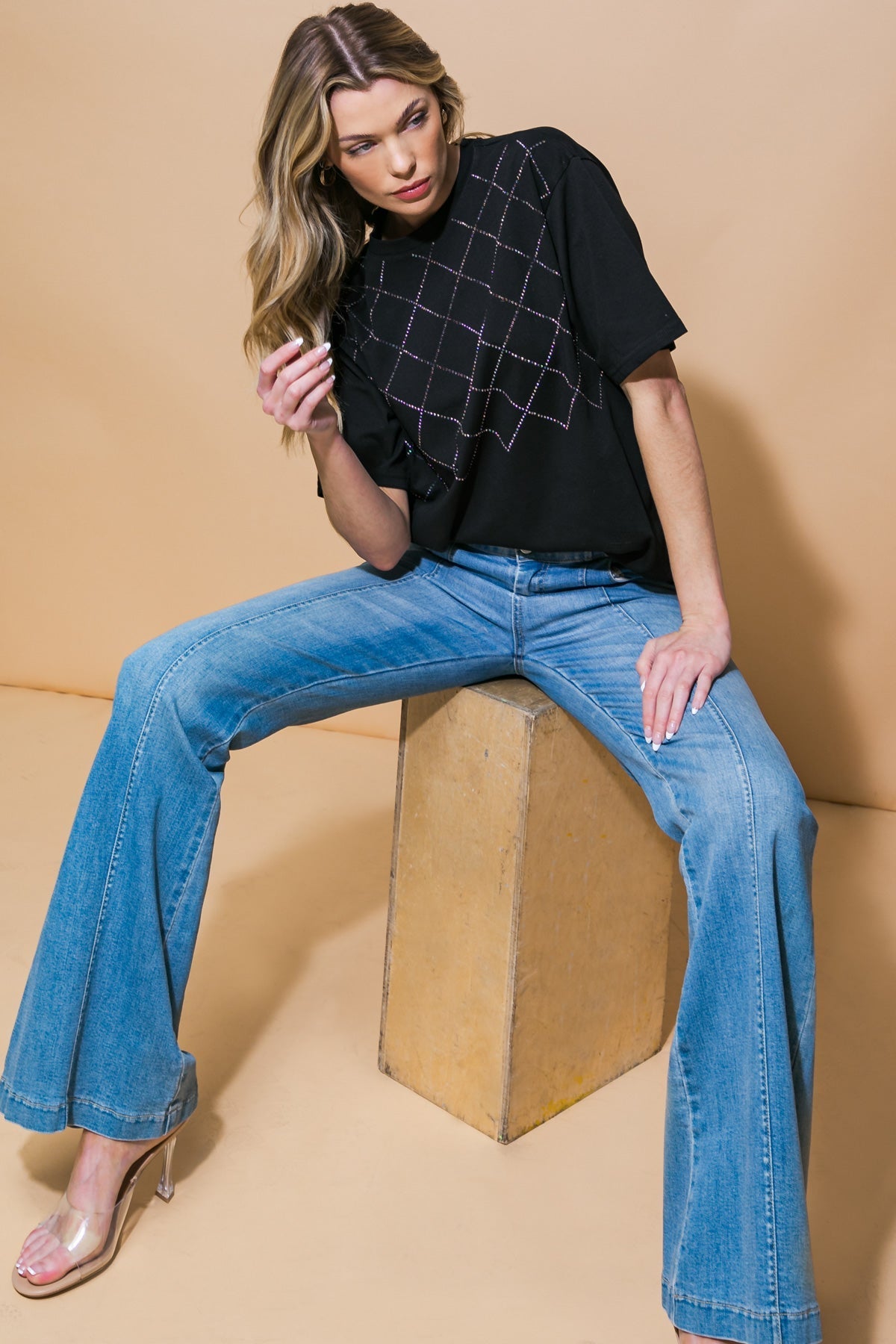 PRETTY PERCEPTION KNIT TOP Flying Tomato