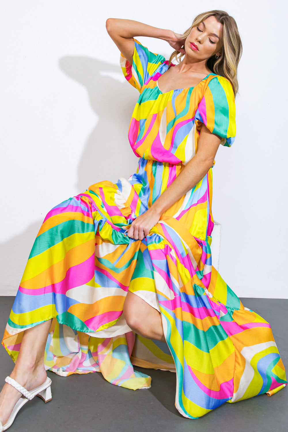 BEAUTIFUL MELODY WOVEN TOP Flying Tomato