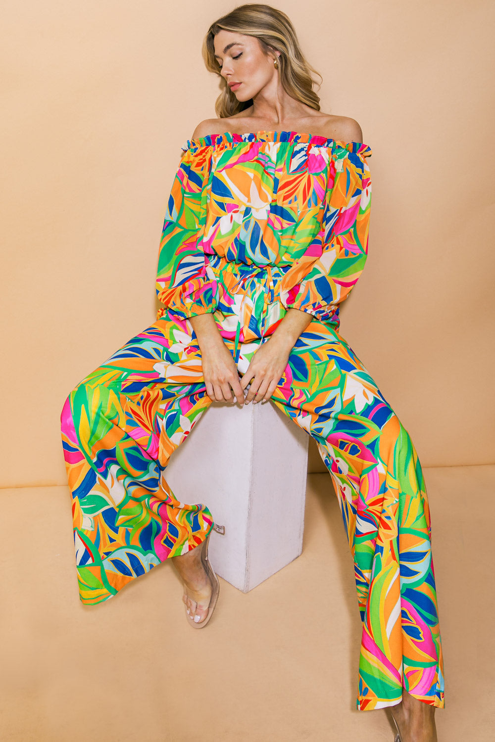 ENTERTAIN ME WOVEN TOP Flying Tomato