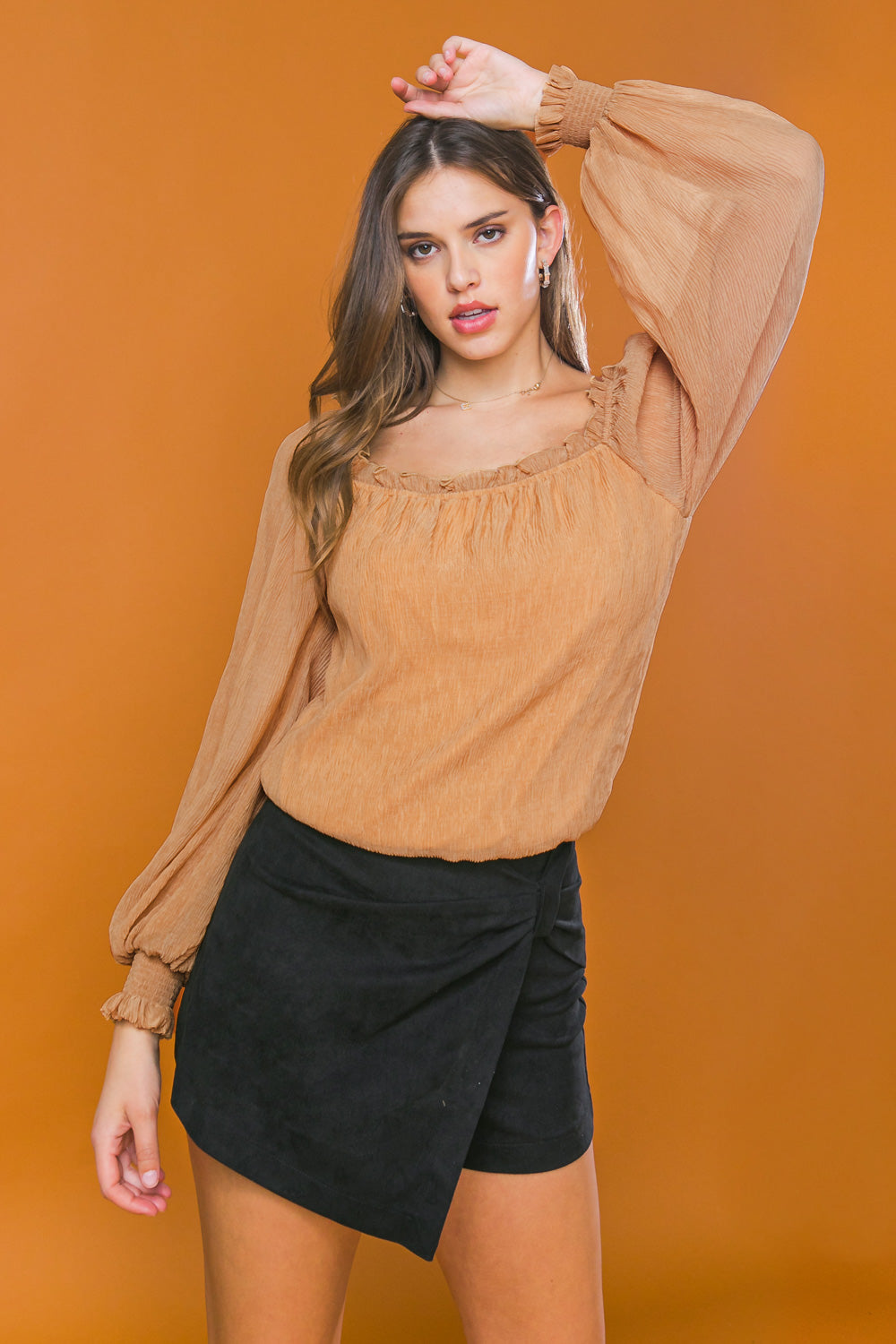 MY LAST WISH WOVEN TOP Flying Tomato