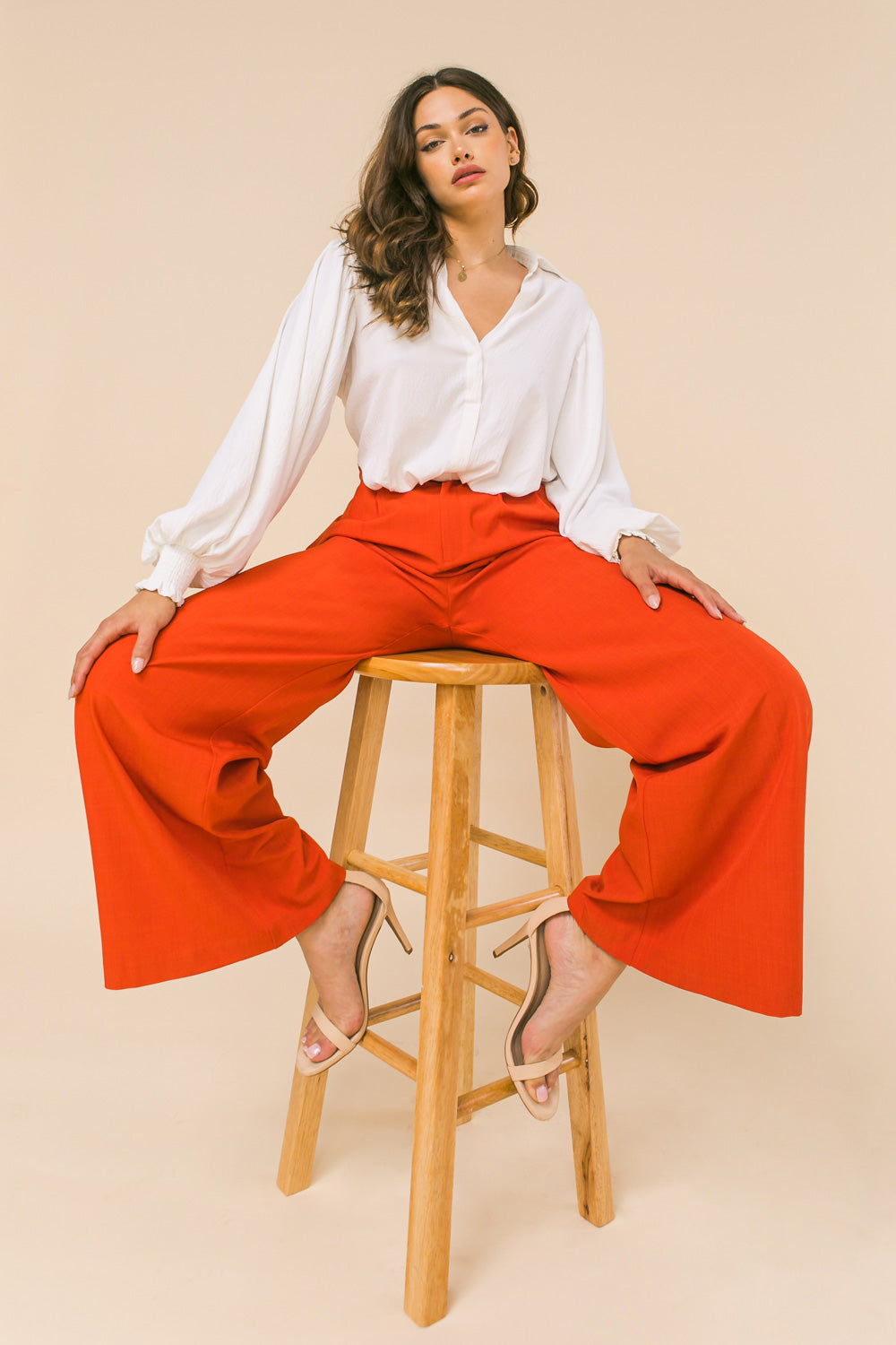 MILES BETWEEN US WOVEN TOP Flying Tomato