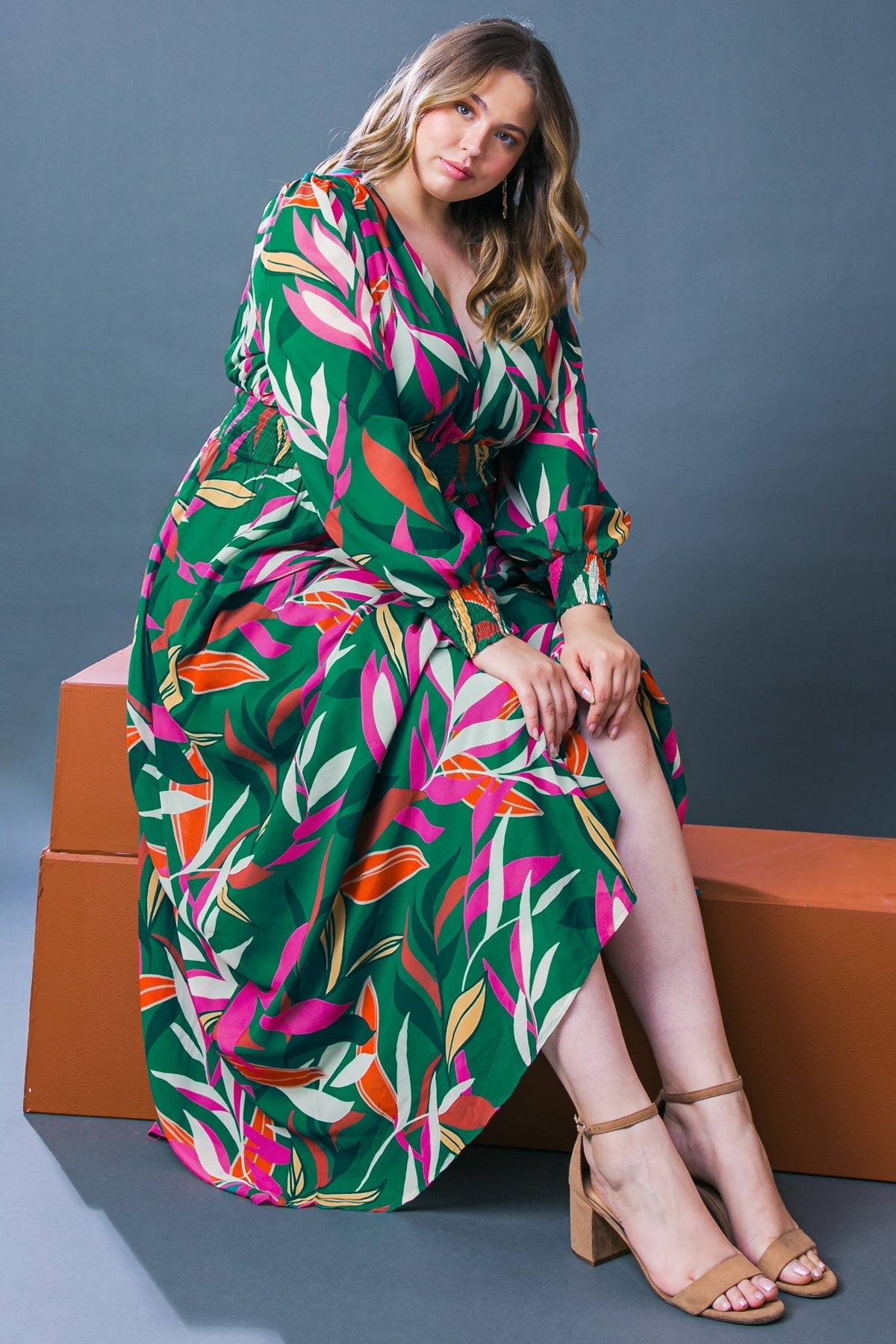 GONE COASTAL WOVEN MAXI DRESS Flying Tomato