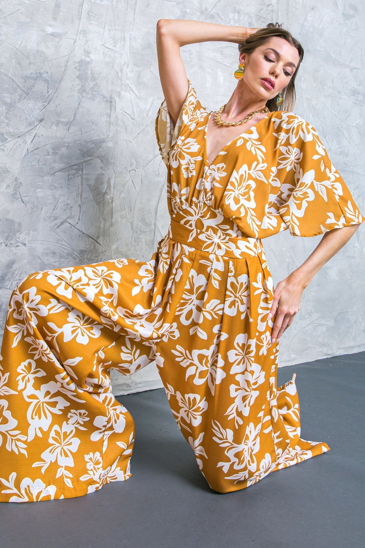 LET THE LIGHT IN BROWN WOVEN PANTS Flying Tomato