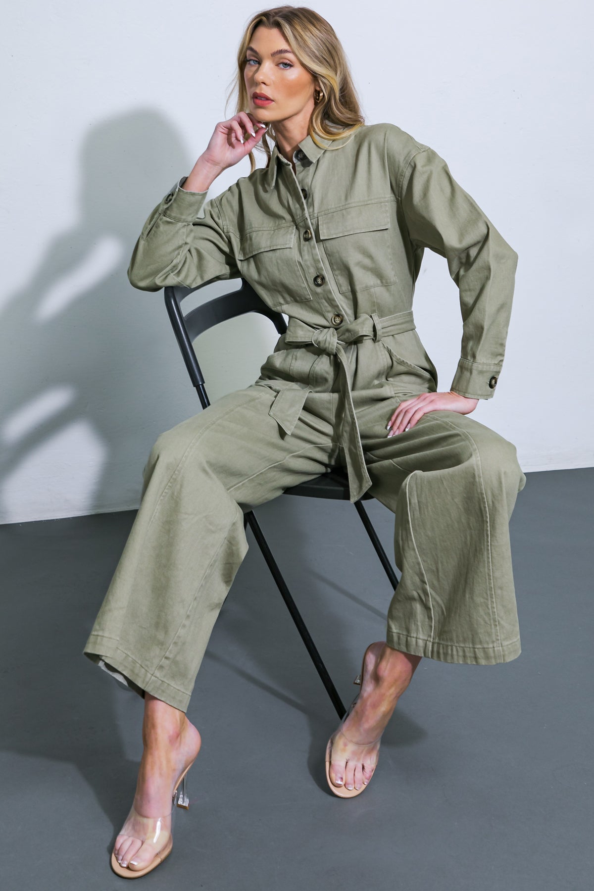 NEW DAYS TWILL JUMPSUIT