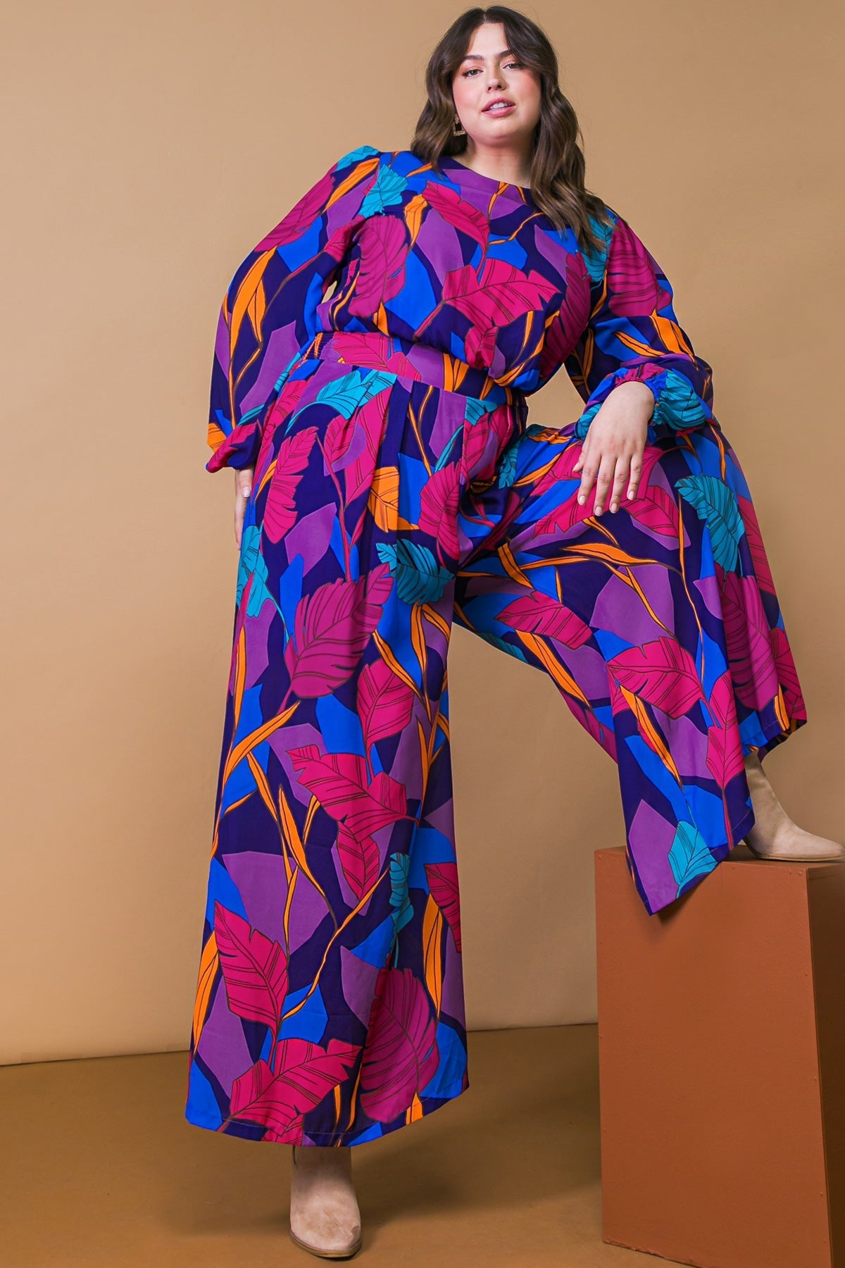 DARE TO TAKE THE WOVEN JUMPSUIT Flying Tomato