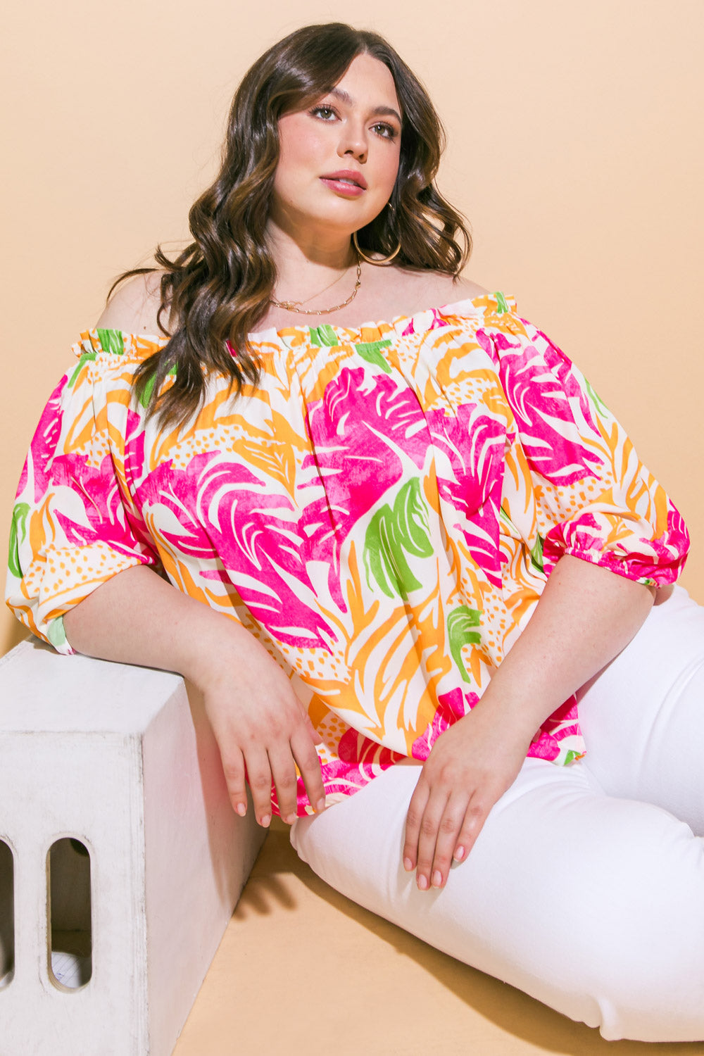 BREAKING HEARTS WOVEN TOP Flying Tomato