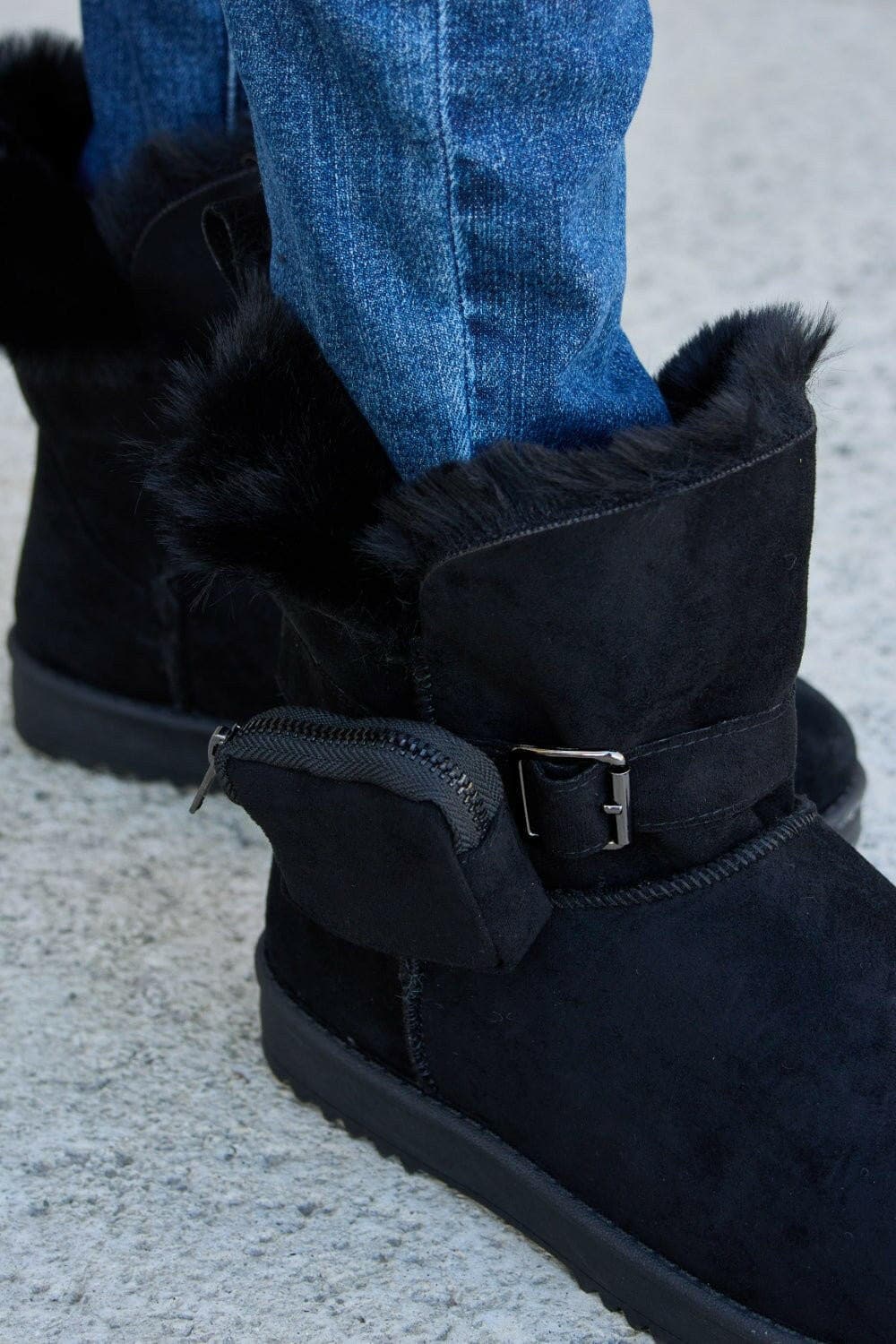 Forever Link Plush Thermal Flat Boots - Love Salve