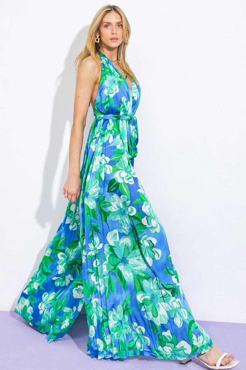 FRIDAY EVENING WOVEN JUMPSUIT - Love Salve