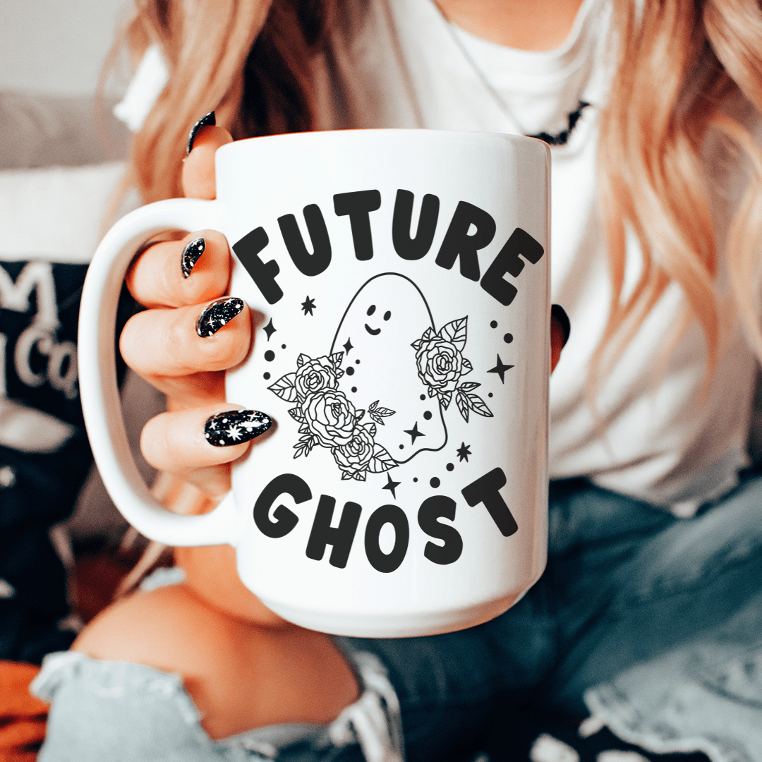 Future Ghost Ceramic Mug 15oz - Love Salve 