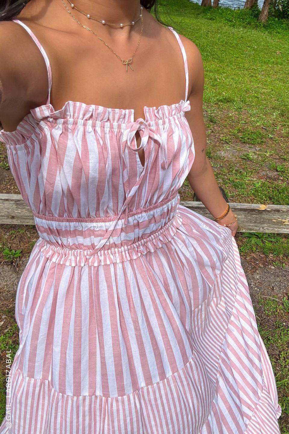 GIA PEONY PINK WOVEN MAXI DRESS Flying Tomato