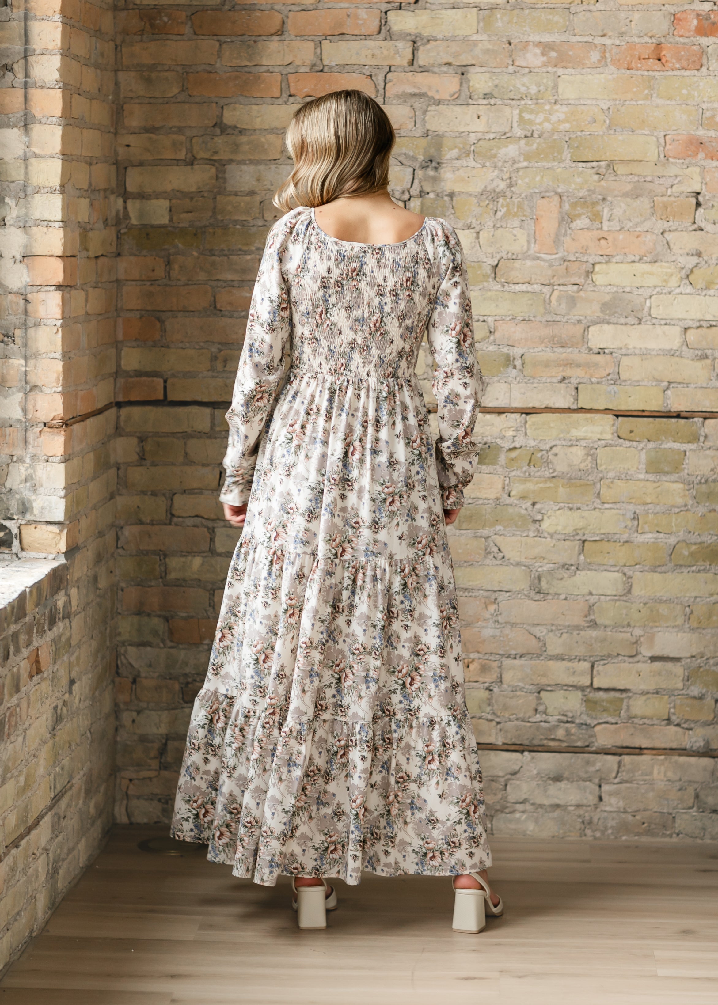 Gia Long Sleeve Maxi Dress Inherit Co.