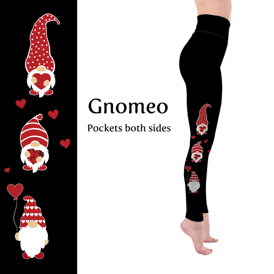 Love Gnomes Handmade Leggings with Pockets MM