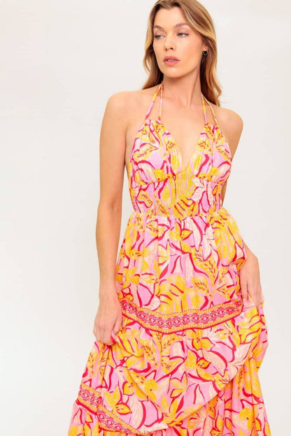 GO WITH GRACE WOVEN MAXI DRESS - Love Salve