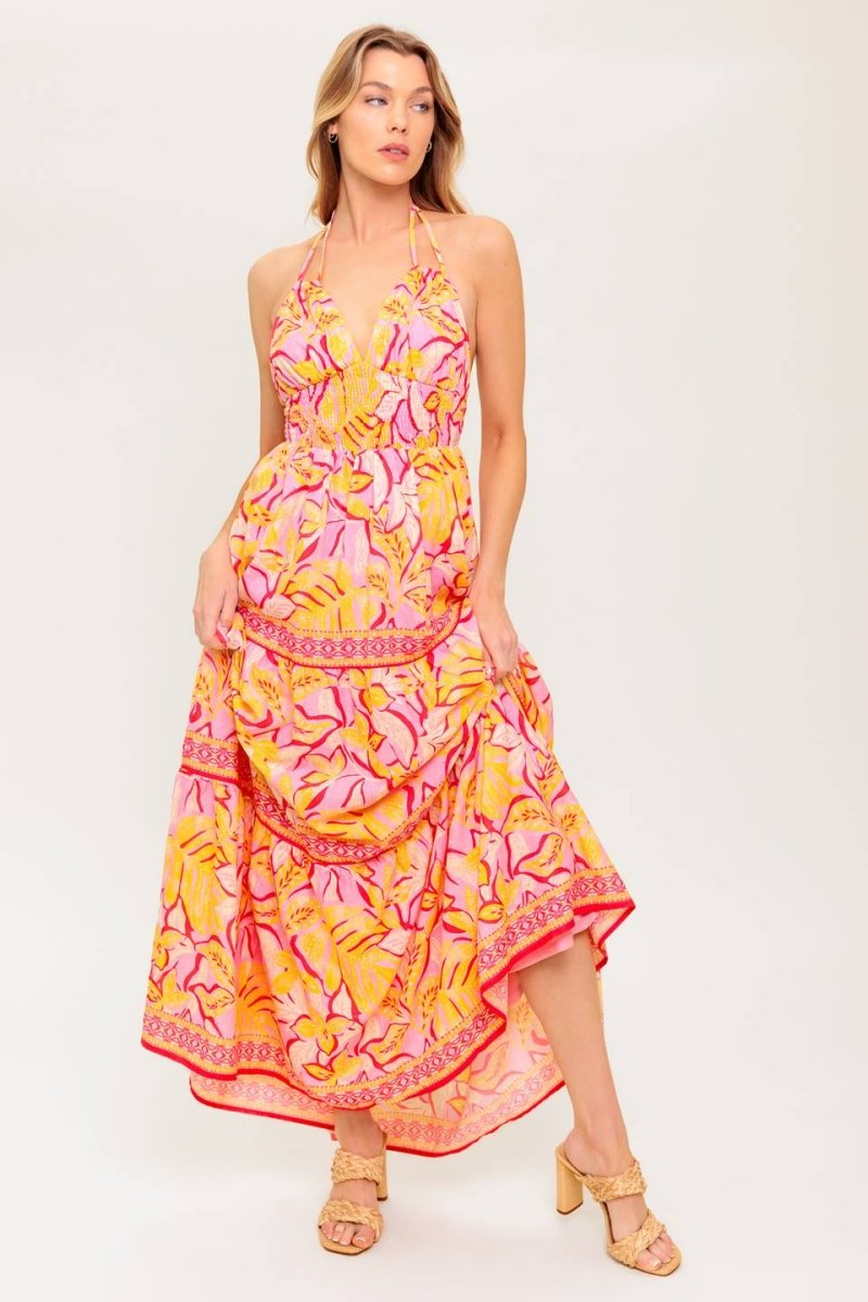 GO WITH GRACE WOVEN MAXI DRESS - Love Salve