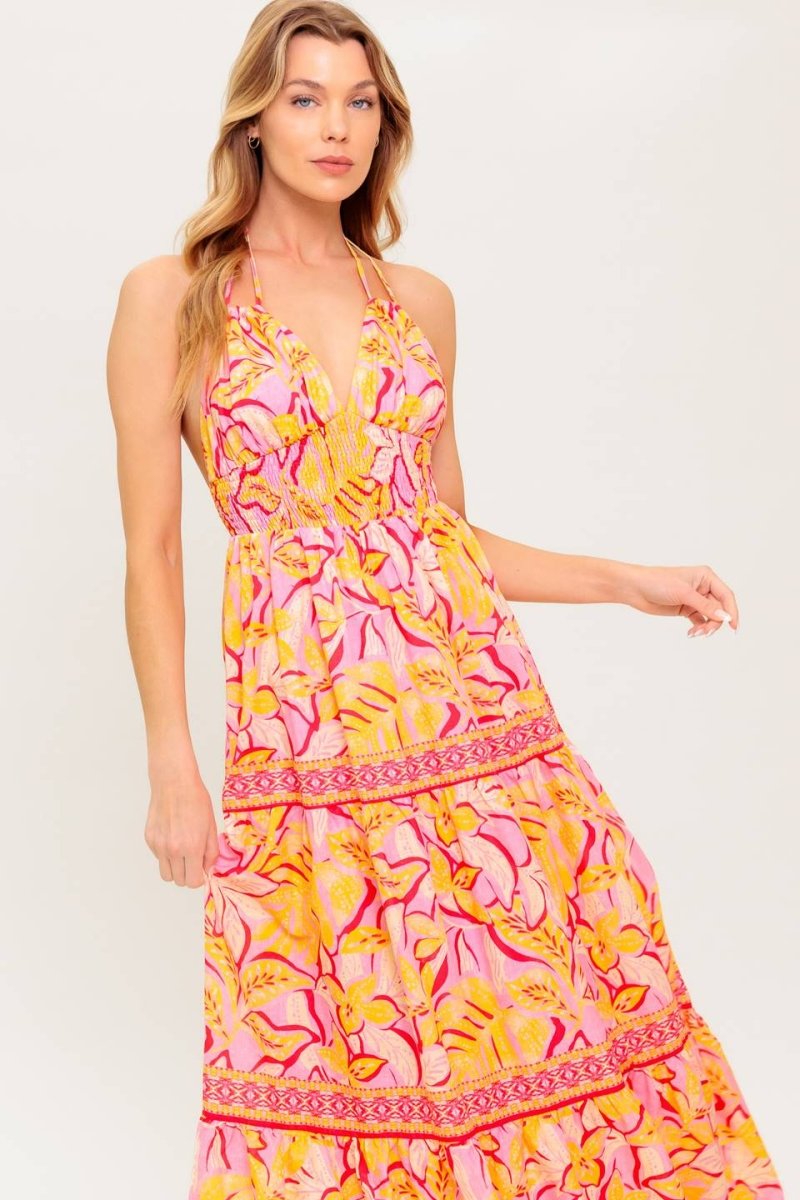 GO WITH GRACE WOVEN MAXI DRESS - Love Salve