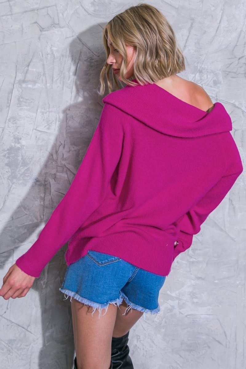GORGEOUS VIBE SWEATER TOP - Love Salve