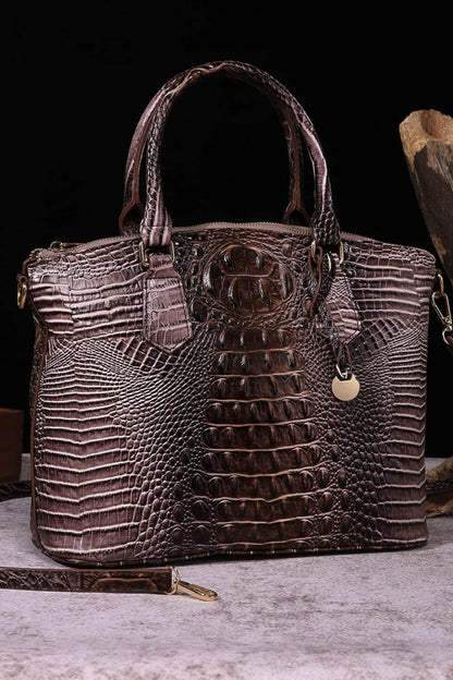 Gradient PU Leather Handbag - Love Salve