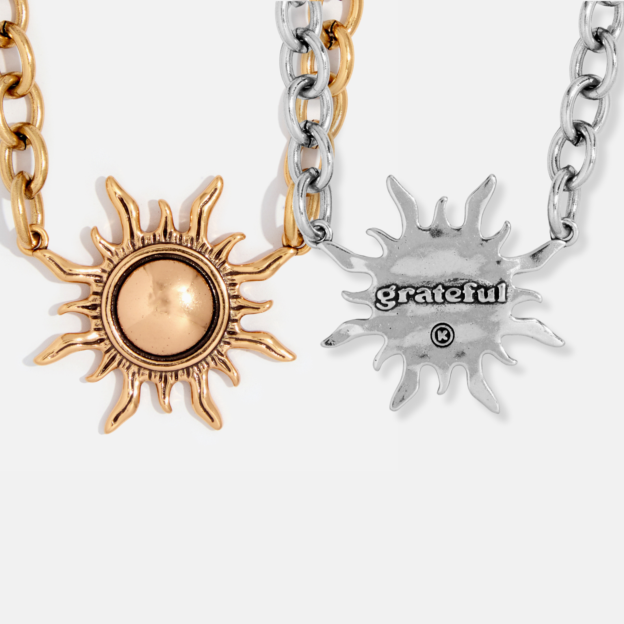 Grateful Sun Choker Necklace Katia Designs