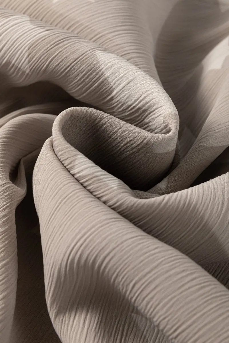 Gray Star Print Crinkle Textured Kimono Ruffle Sleeve Romper - Love Salve 