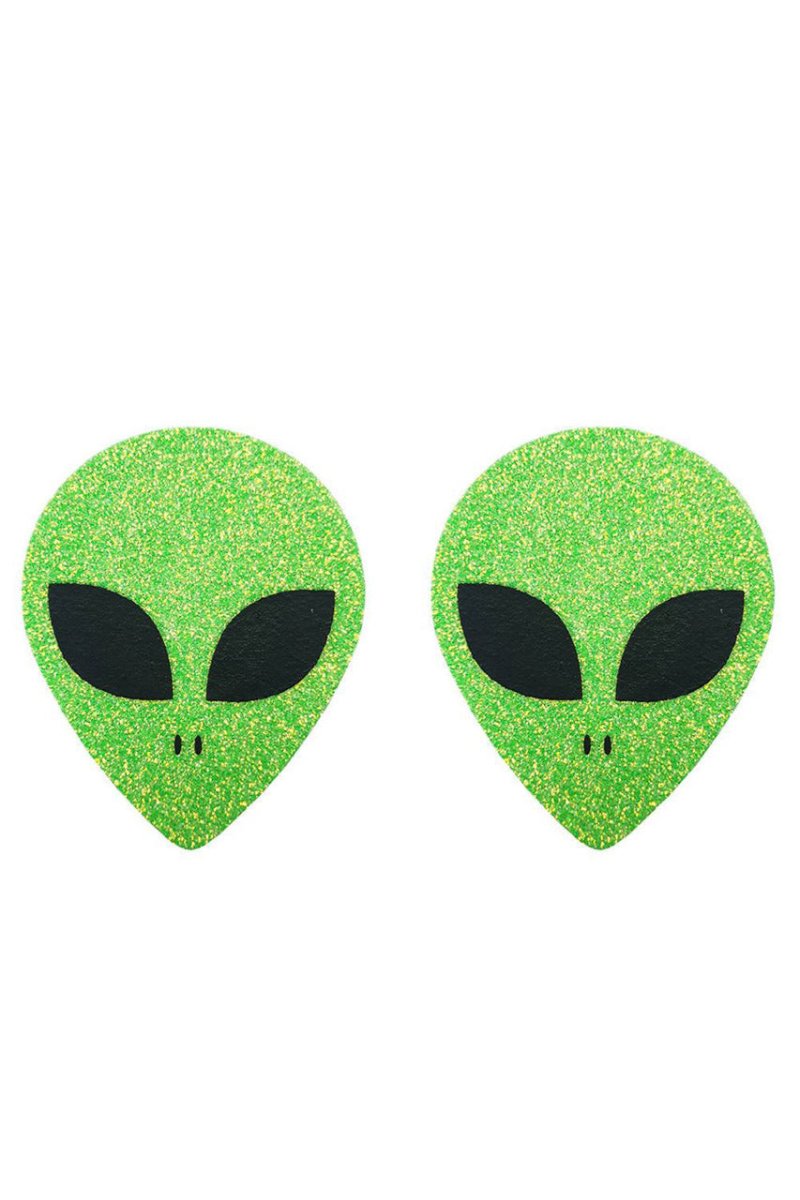 Green Alien Pasties - Love Salve