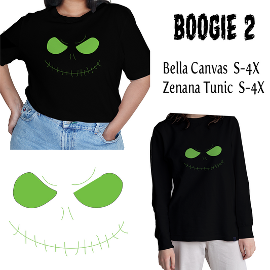 Glow in the Dark Boogie 2 in T-shirt or Tunic MM