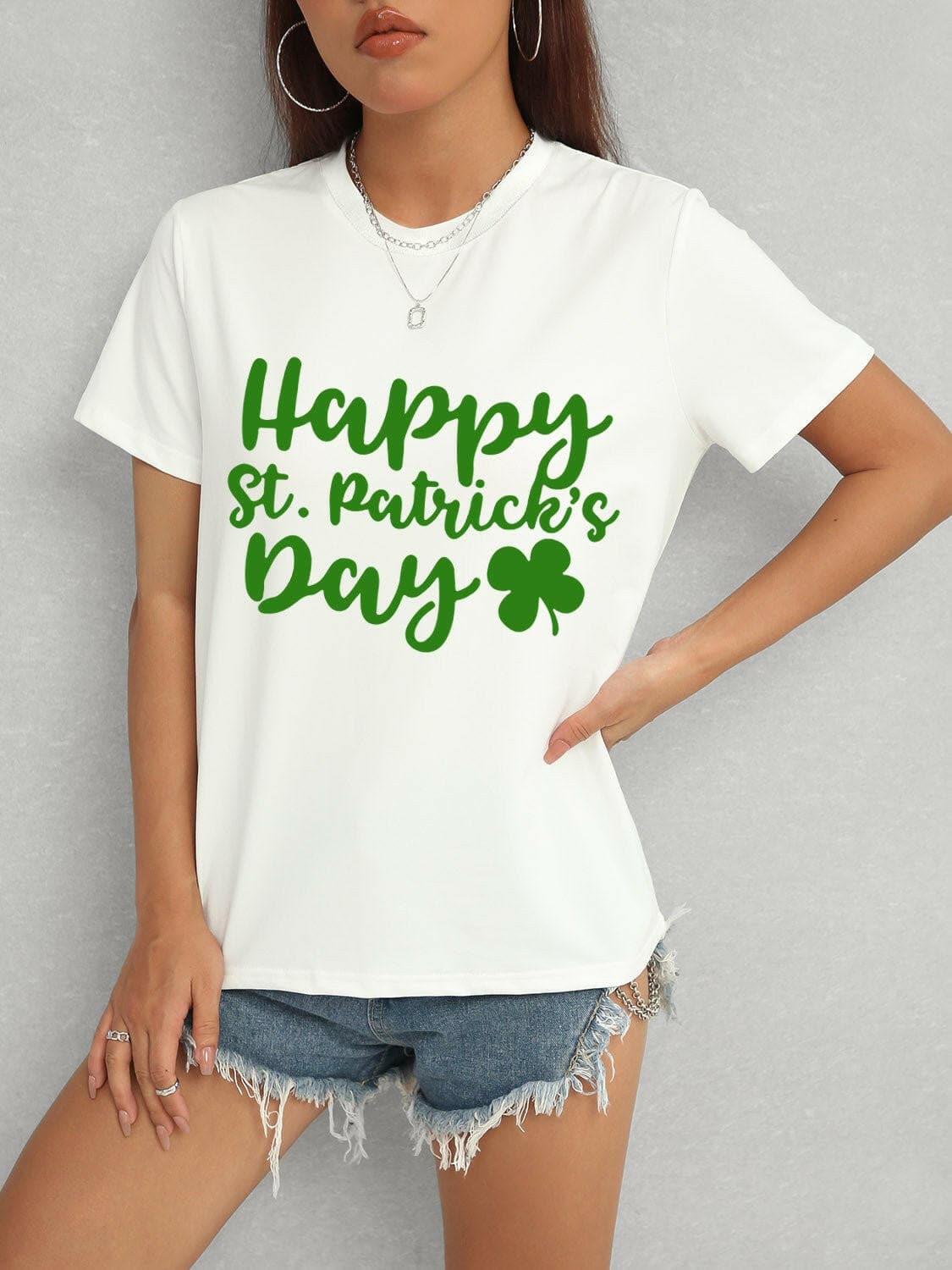 Celebrate St. Patrick's Day with Joy Short Sleeve TeeCelebrate St. Patrick's Day with Joy Short Sleeve Tee
 Get ready to celebrate St. Patrick's Day in style with our Happy St. Patrick's Day Short Sleeve T-Shirt. EmbraLove Salve Joy Short Sleeve TeeGraphic