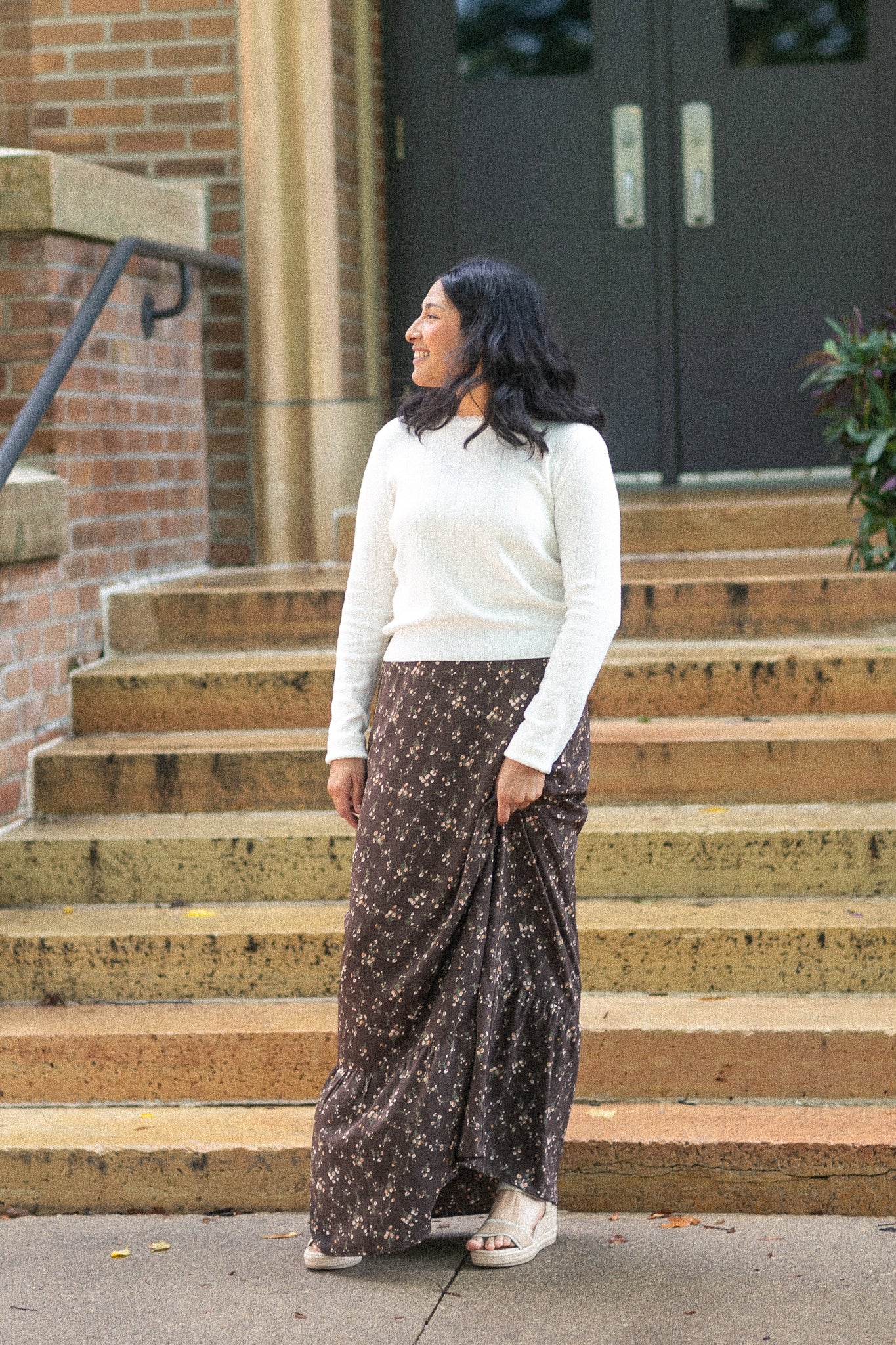 Havyn Lined Maxi Skirt Inherit Co.