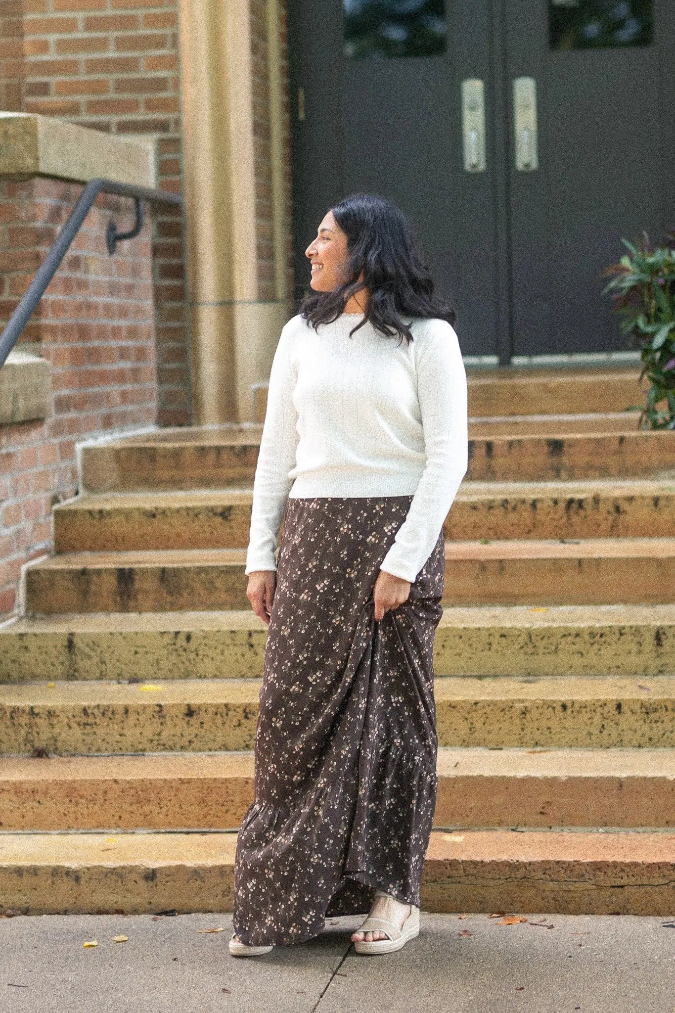 Havyn Lined Maxi Skirt Inherit Co.