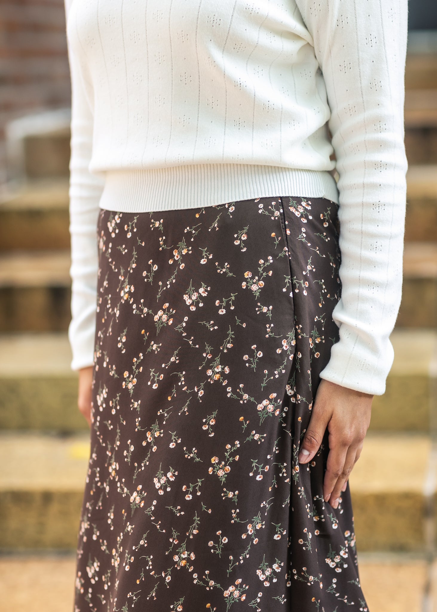 Havyn Lined Maxi Skirt Inherit Co.