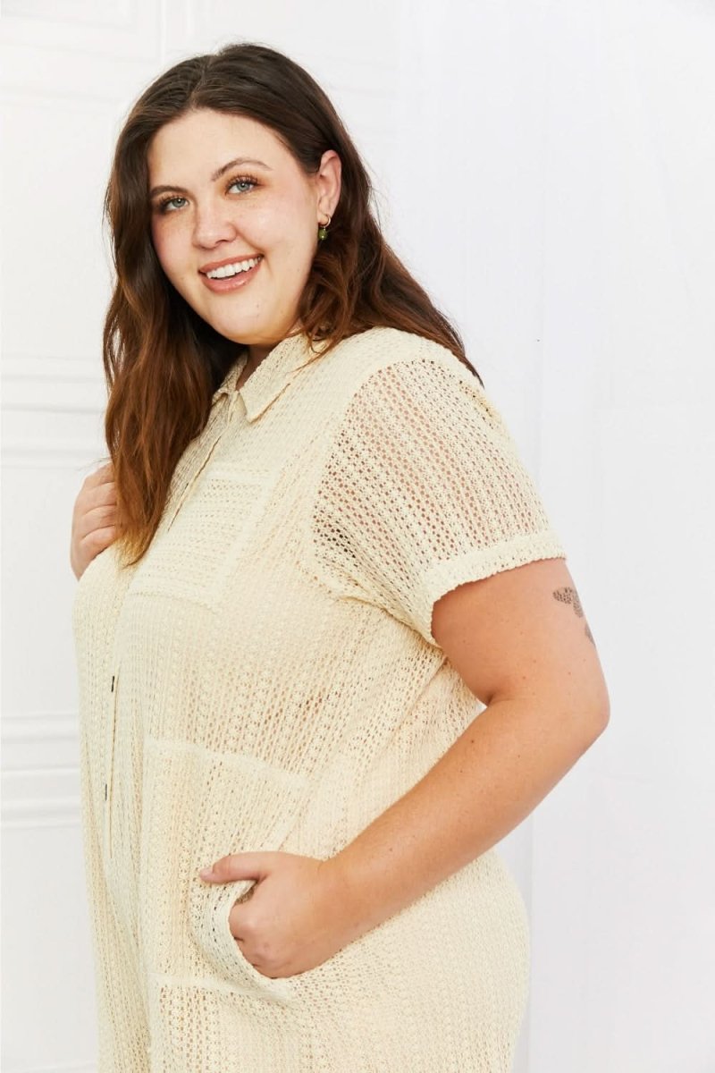 HEYSON Ready For The Day Crochet Romper - Love Salve 