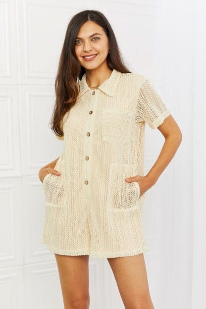 HEYSON Ready For The Day Crochet Romper - Love Salve 