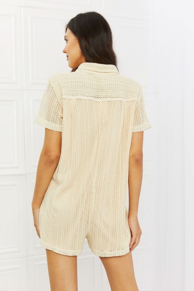 HEYSON Ready For The Day Crochet Romper - Love Salve 