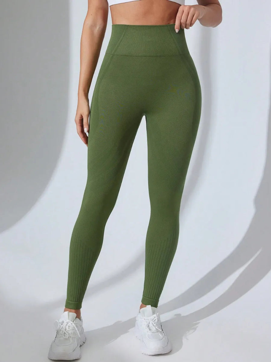 High Waist Active Leggings for Comfortable Workout Wear - Love Salve 