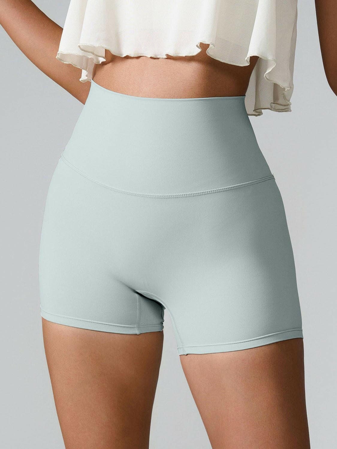 High Waist Active Shorts - Love Salve