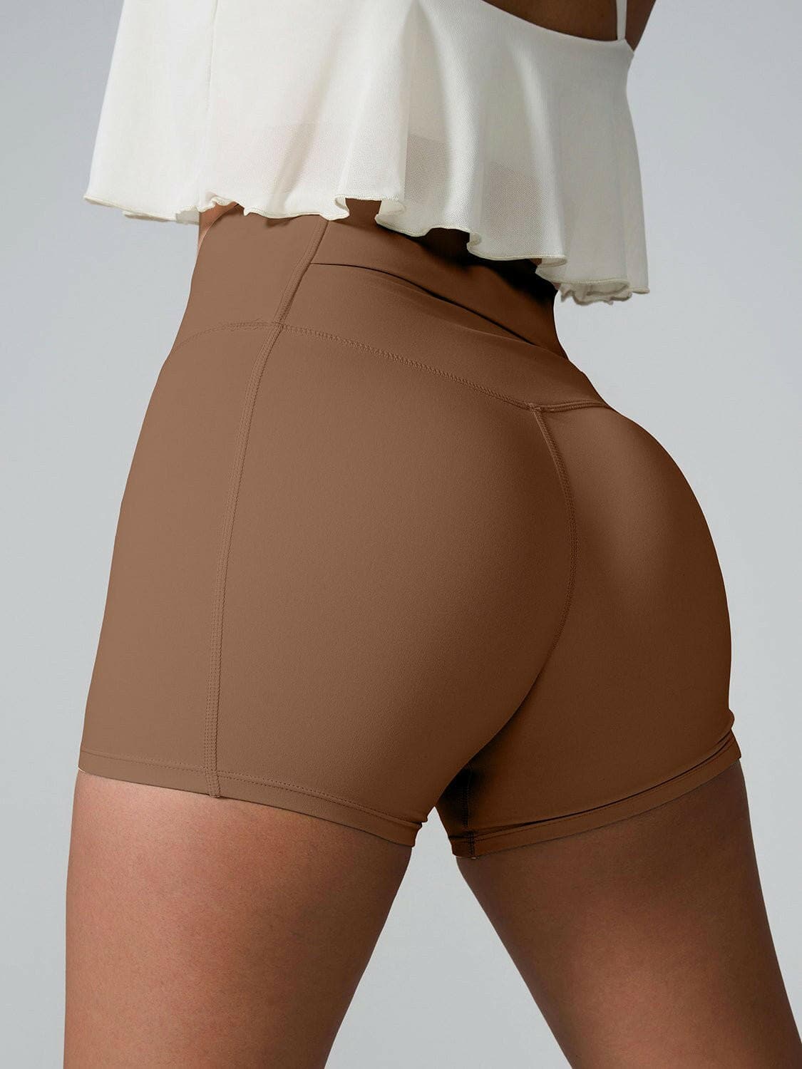 High Waist Active Shorts - Love Salve