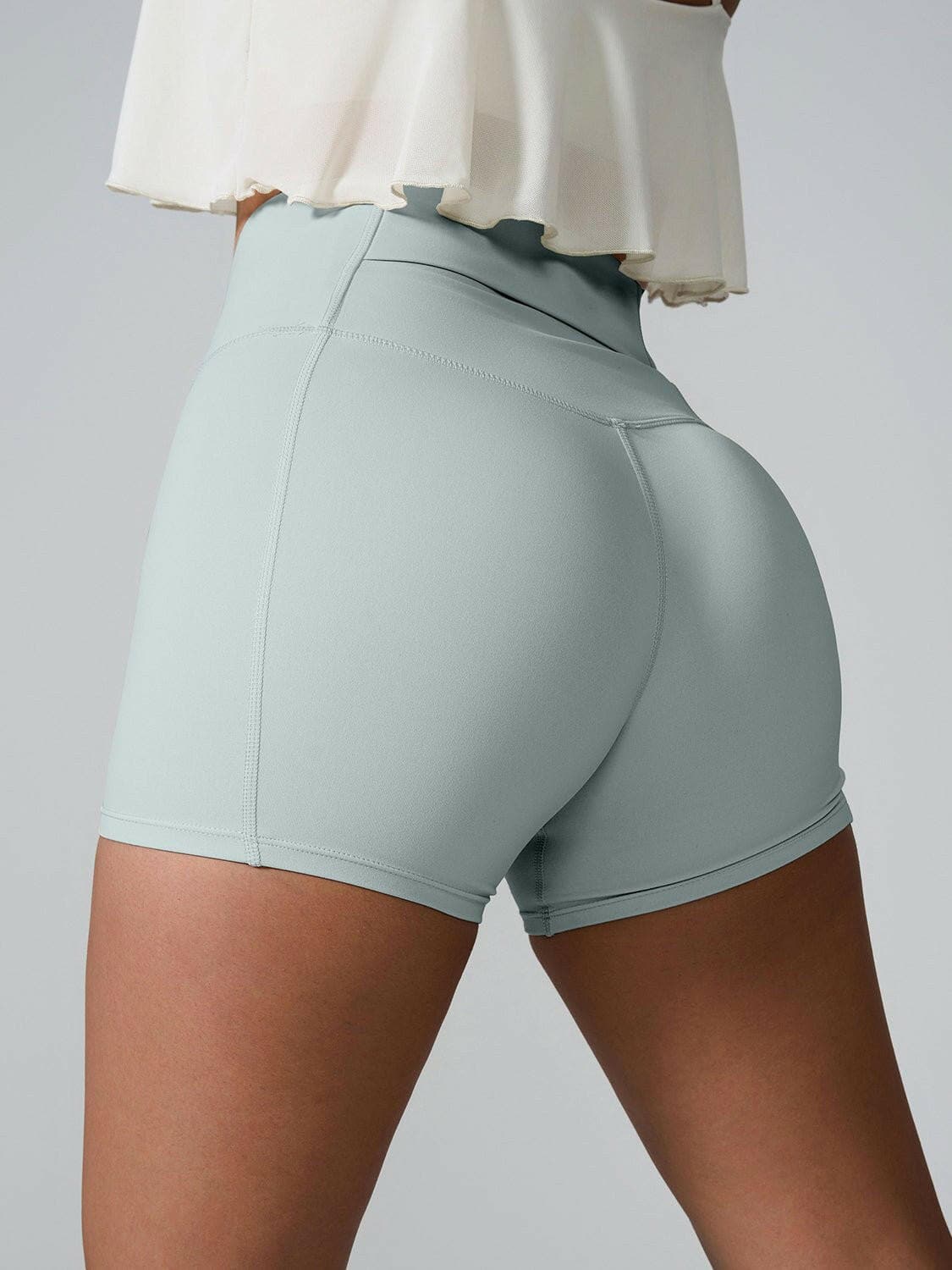 High Waist Active Shorts - Love Salve