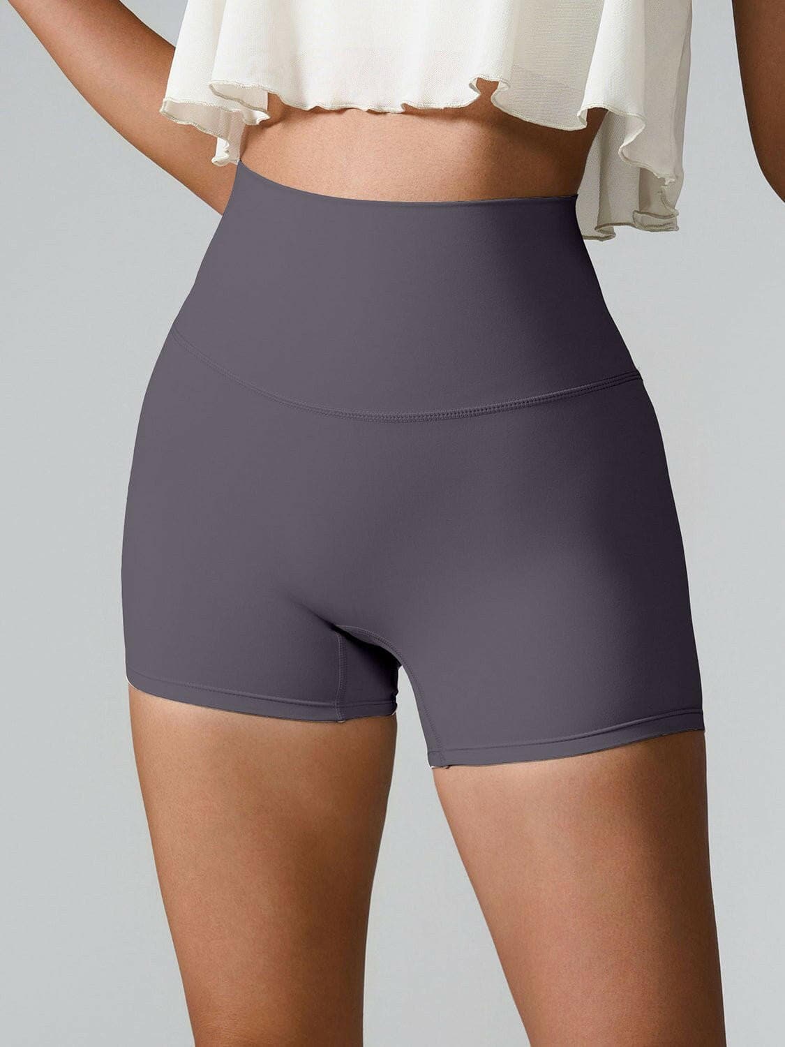 High Waist Active Shorts - Love Salve