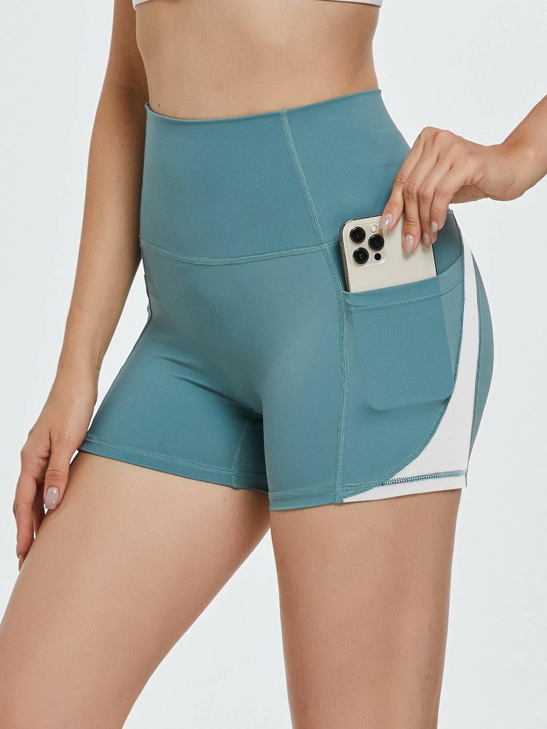 Active High Waist ShortsUpgrade Your Workout with Active High Waist Shorts
 
 
Designed for Performance: These high waist shorts are crafted for your active lifestyle, offering a perfect blLove Salve Active High Waist ShortsActivewear