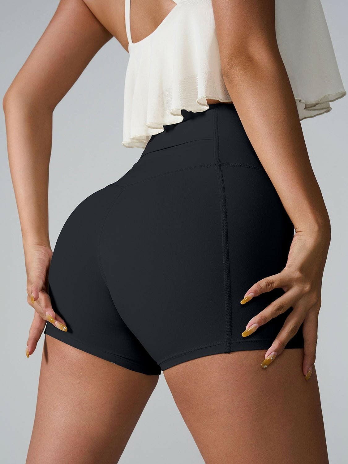 High Waist Active Shorts - Love Salve