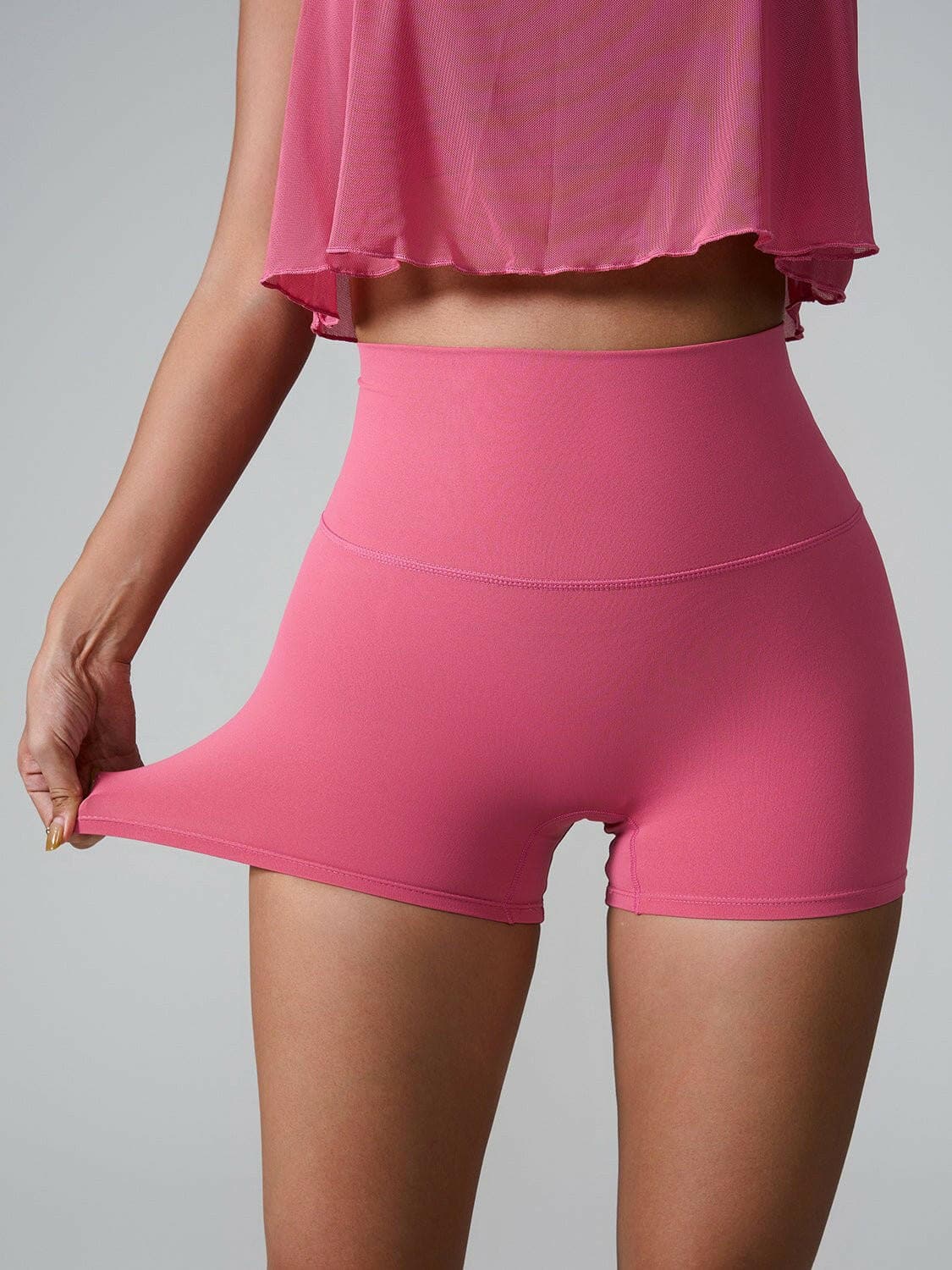 High Waist Active Shorts - Love Salve