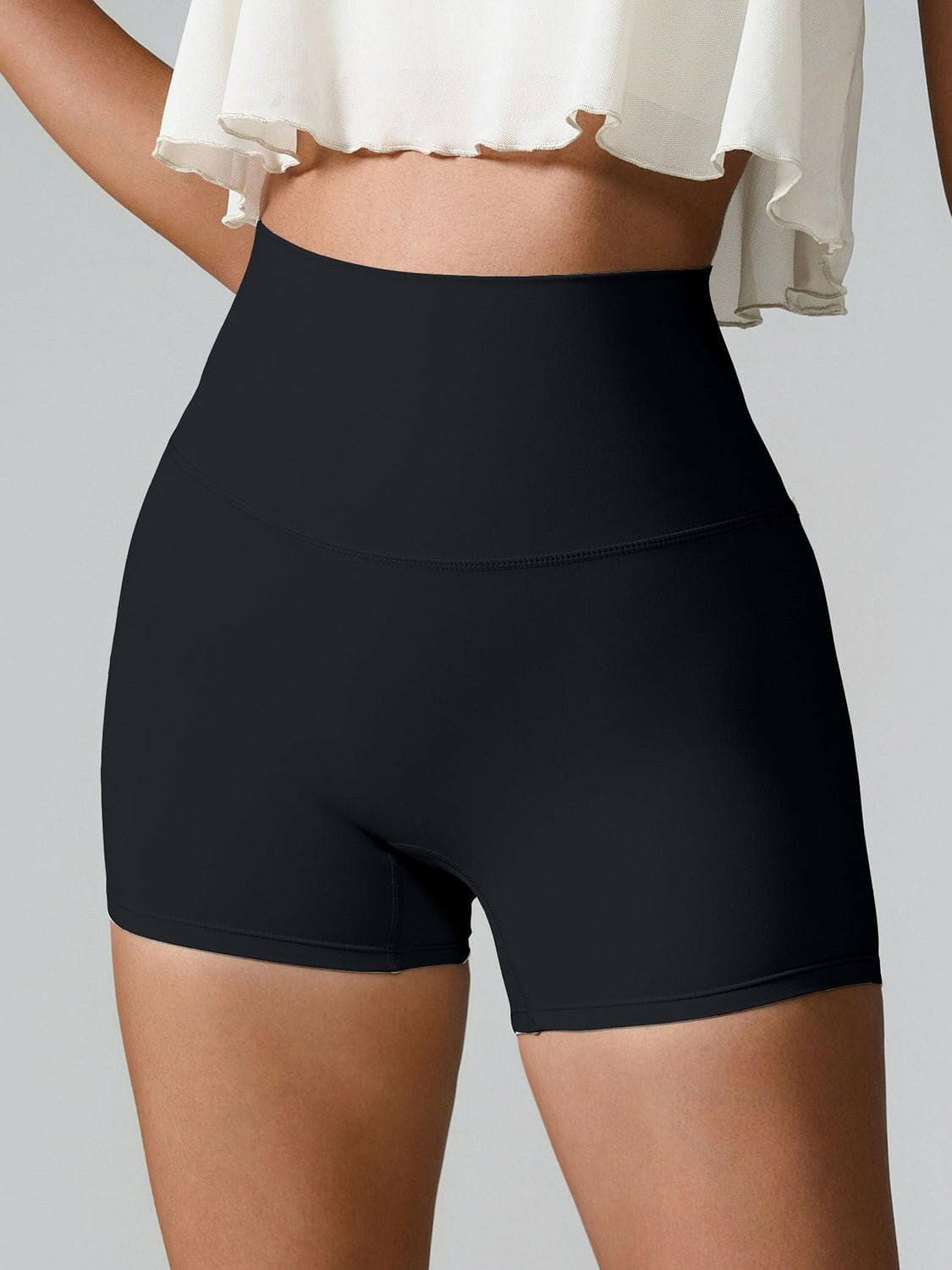 High Waist Active Shorts - Love Salve