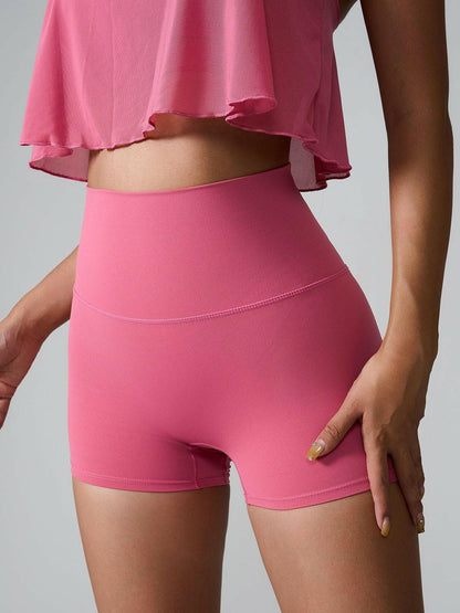 High Waist Active Shorts - Love Salve